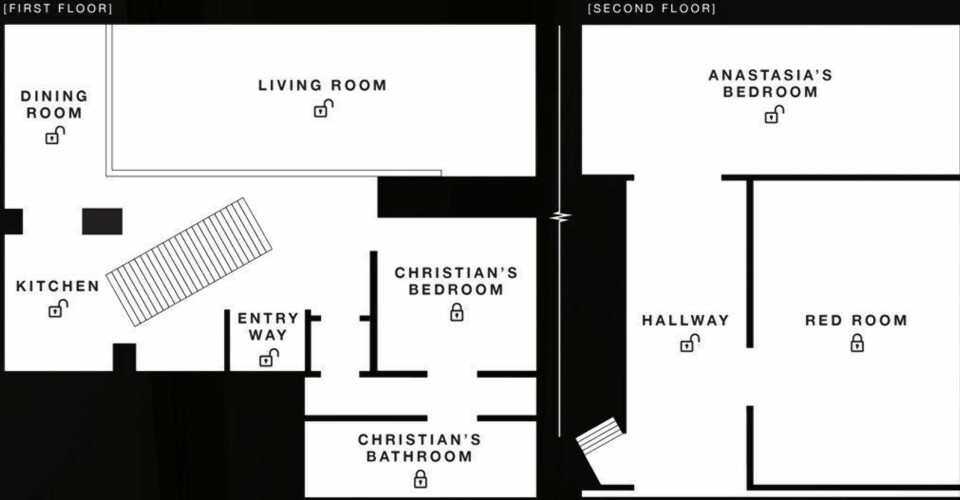 Bli med på en rundtur i Christian Greys leilighet