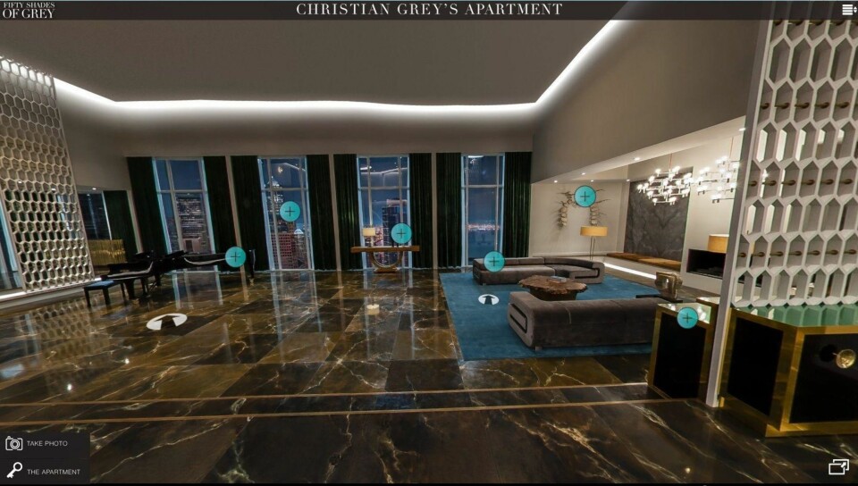 Bli med på en rundtur i Christian Greys leilighet