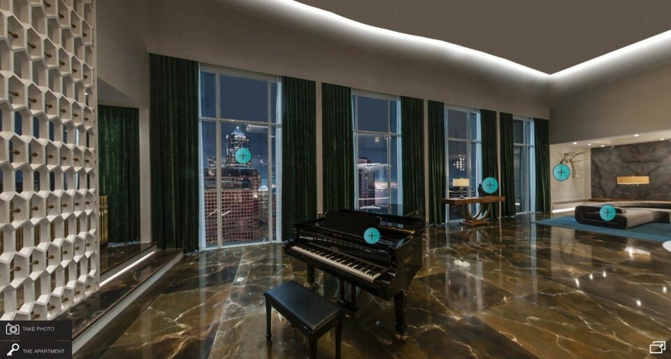 Bli med på en rundtur i Christian Greys leilighet