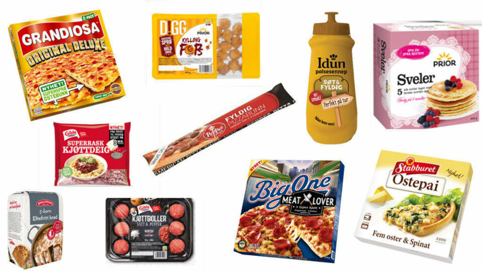 NY GRANDIOSAPIZZA og «superrask kjøttdeig» er blant nyhetene som kommer i butikkene.