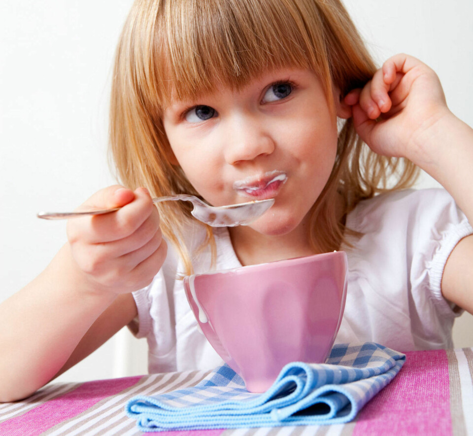 Bes om å ikke ta med yoghurt og kakao i barnehagen