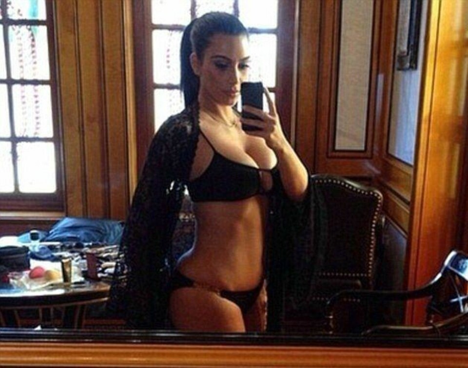 STJAL BIKINIEN: Dette var bikinien Kim Kardashian stjal fra lillesøsteren. Foto: Instagram / Skjermdump