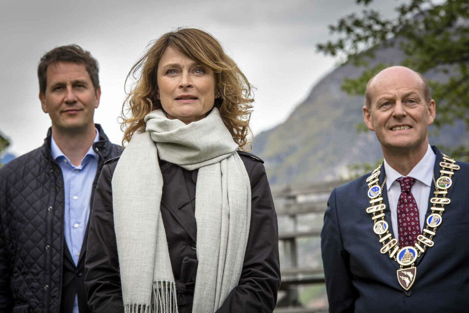 Henrik Rafaelsen spiller sønnen til Eva, spilt av Lena Endre.