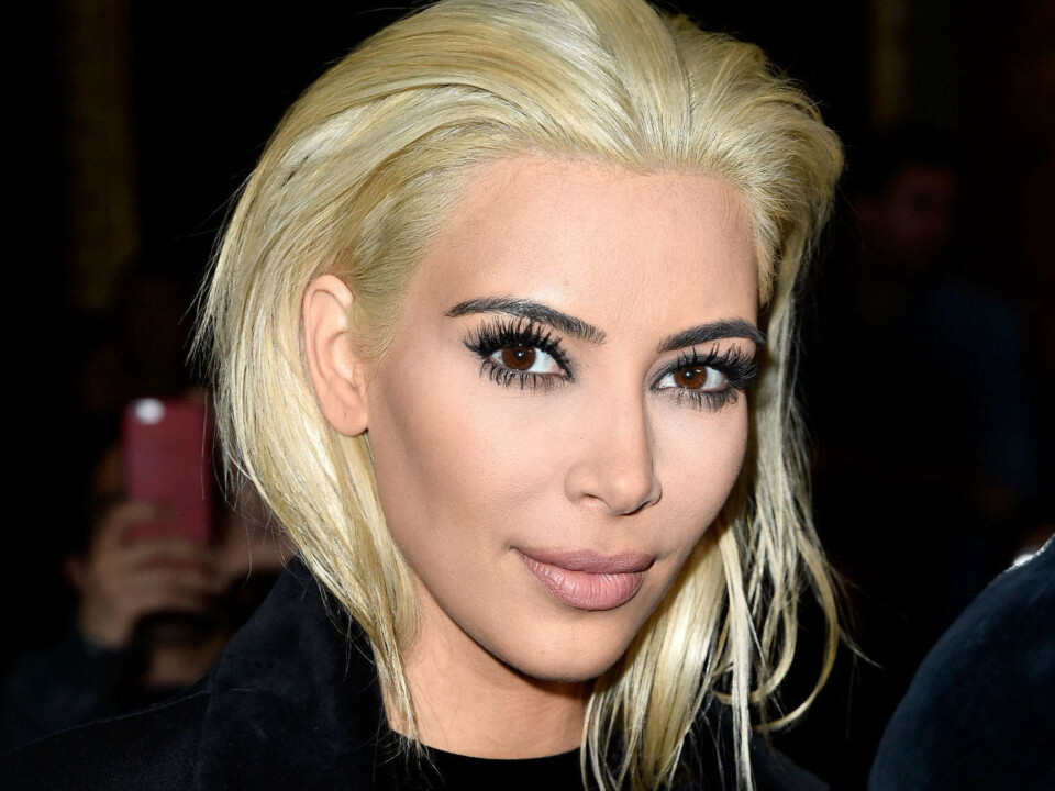Sjekk håret til Kim Kardashian!