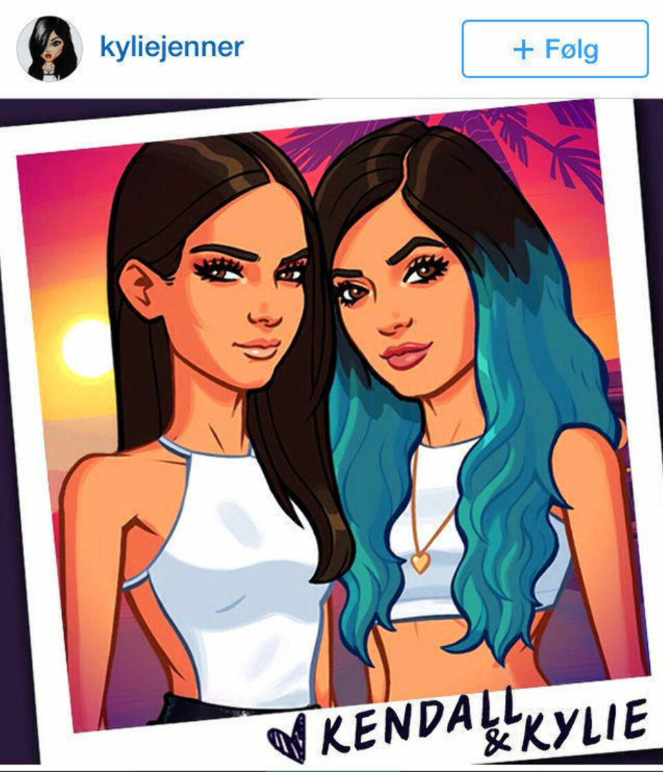 Nå får Kendall og Kylie Jenner sitt eget mobilspill