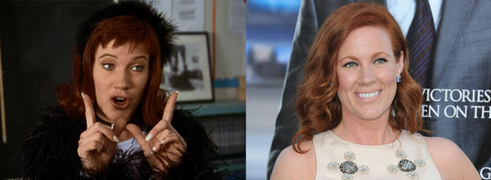 Elisa Donovan i 1995 og 2014.