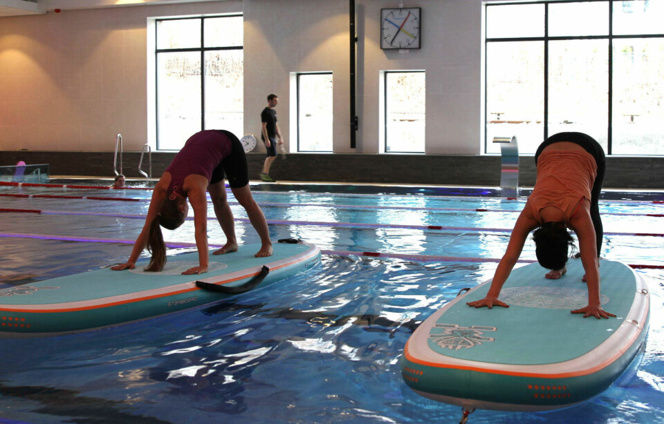 Vi har testet SUP YOGA i basseng