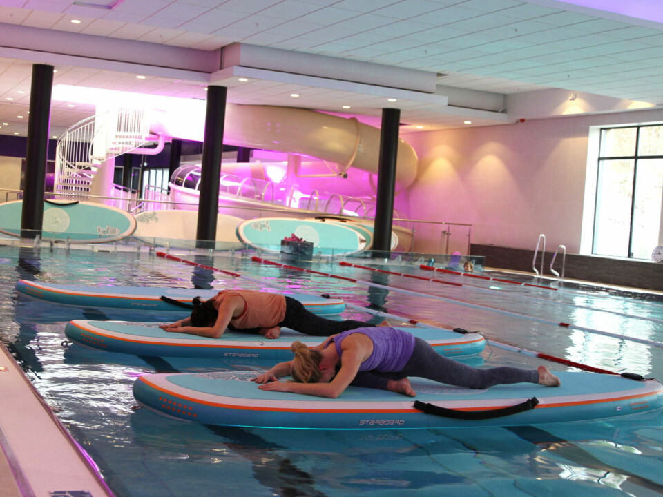Vi har testet SUP YOGA i basseng