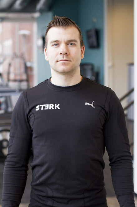 PT Morgan Moen ved Sterk Trening i Oslo.