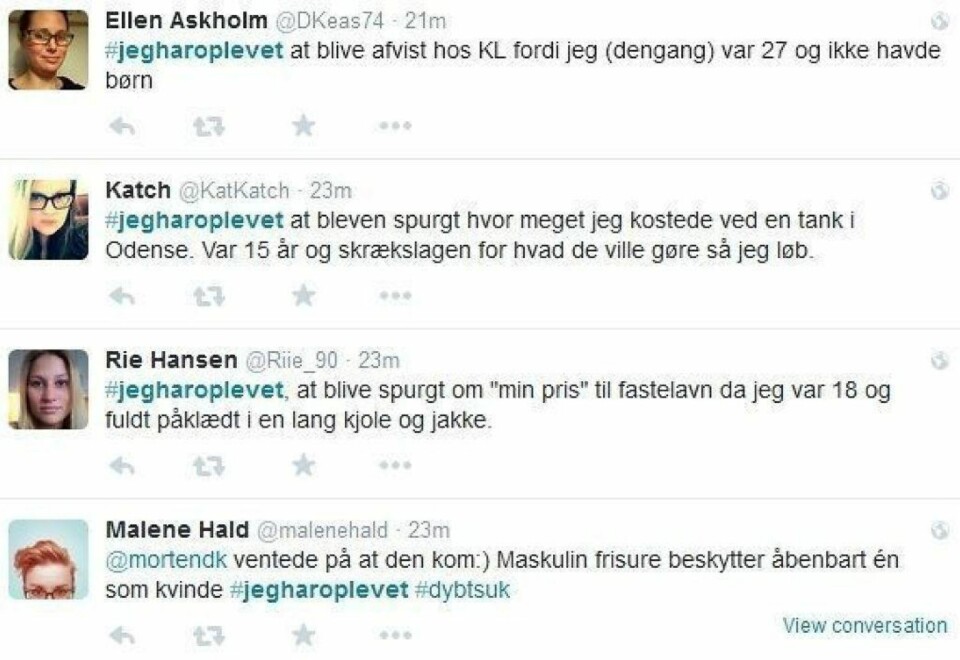 Charlotte Myrbråten er dama bak #Jegharopplevd