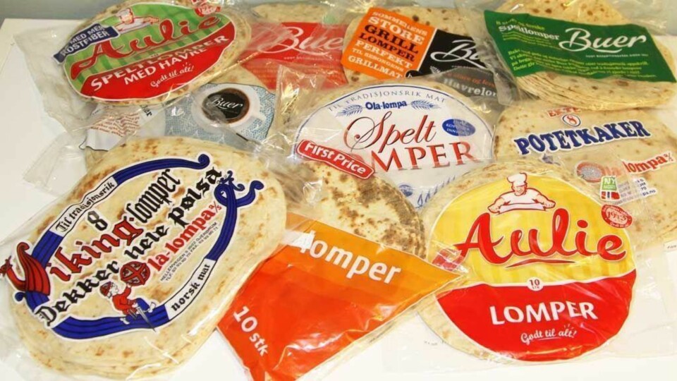 10 LOMPEVARIANTER: Vår ernæringsfaglige rådgiver har vurdert de ulike lompevariantene og mener det ikke er så store forskjeller.