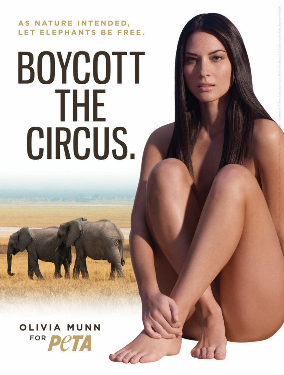 Olivia Munn for PETA