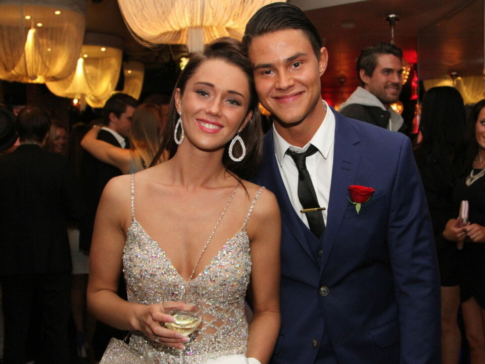 BLE KJÆRESTER: Martine og Pierre fant tonen under årets Paradise Hotel, men nå har de to gått hvert til sitt.