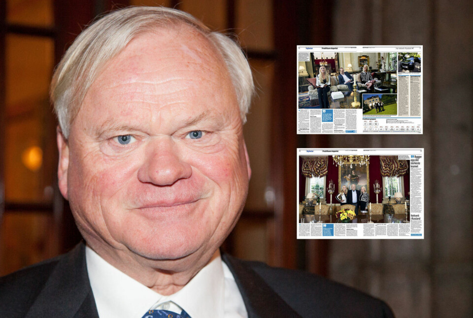 - Jeg håper John Fredriksen har et rom innerst i huset hvor han kan sitte barbeint og spise popcorn i sofaen.