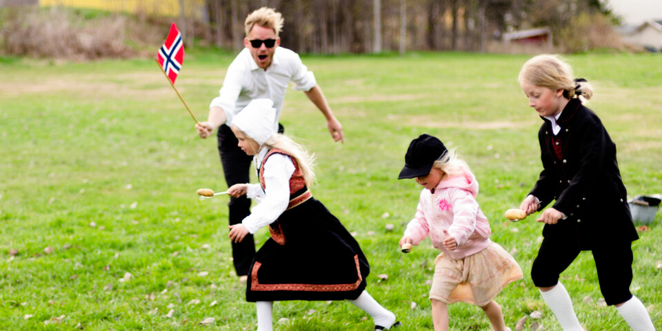 17. MAI-LEKER: Potetløp er en sikker vinner på 17. mai. FOTO: Tanja Reine 17. MAI-LEKER: Potetløp er en sikker vinner på 17. mai. FOTO: Tanja Reine