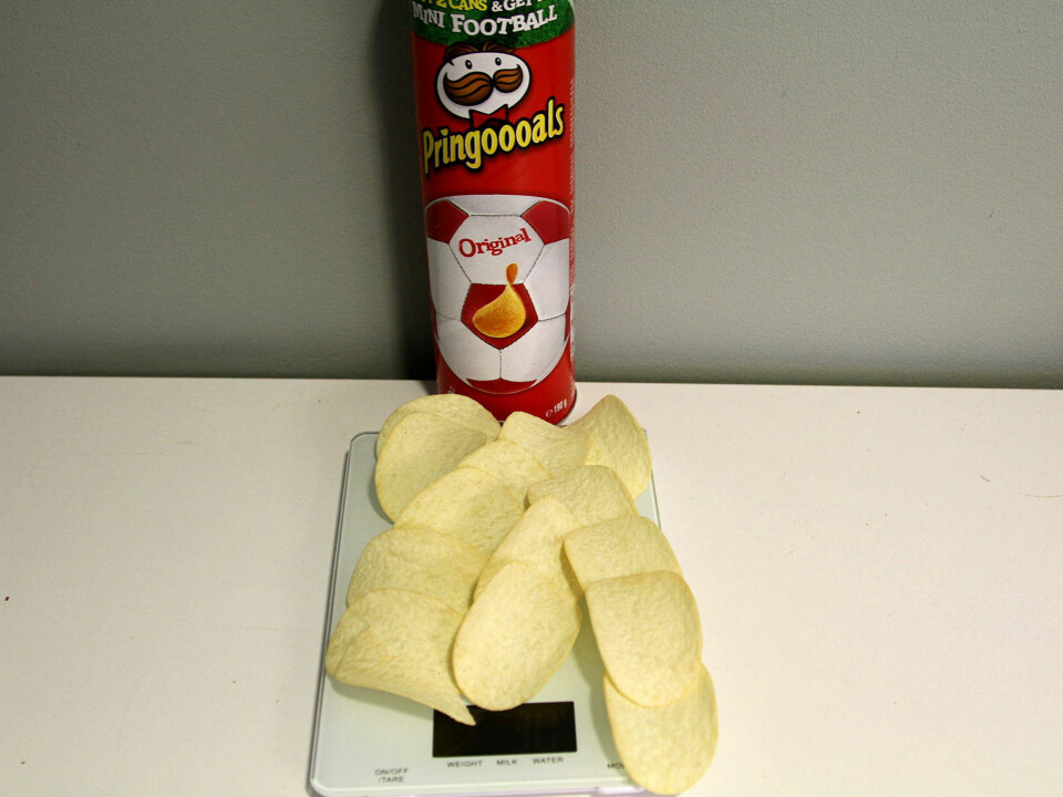30 GRAM PRINGLES.