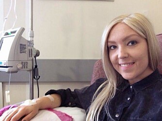 BLOGGER: Aimee har bestemte seg for å dele kampen mot kreften med resten av verden. Foto: Privat
