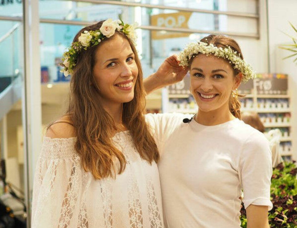 Jenny Skavlan skal sy Anne-Malins brudekjole