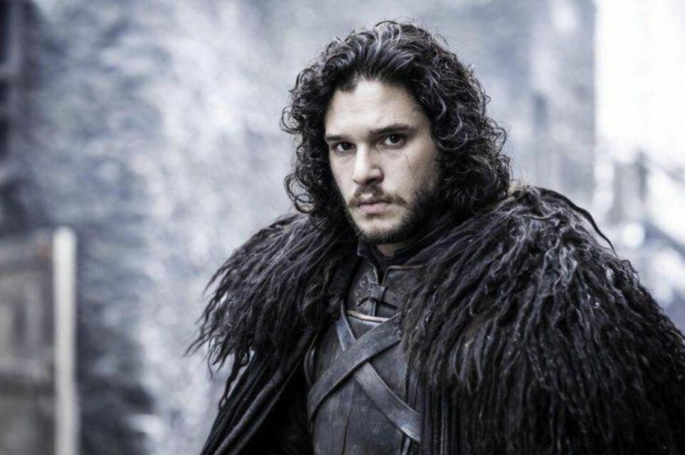Kit Harrington spiller den populære karakteren Jon Snow i «Game Of Thrones».