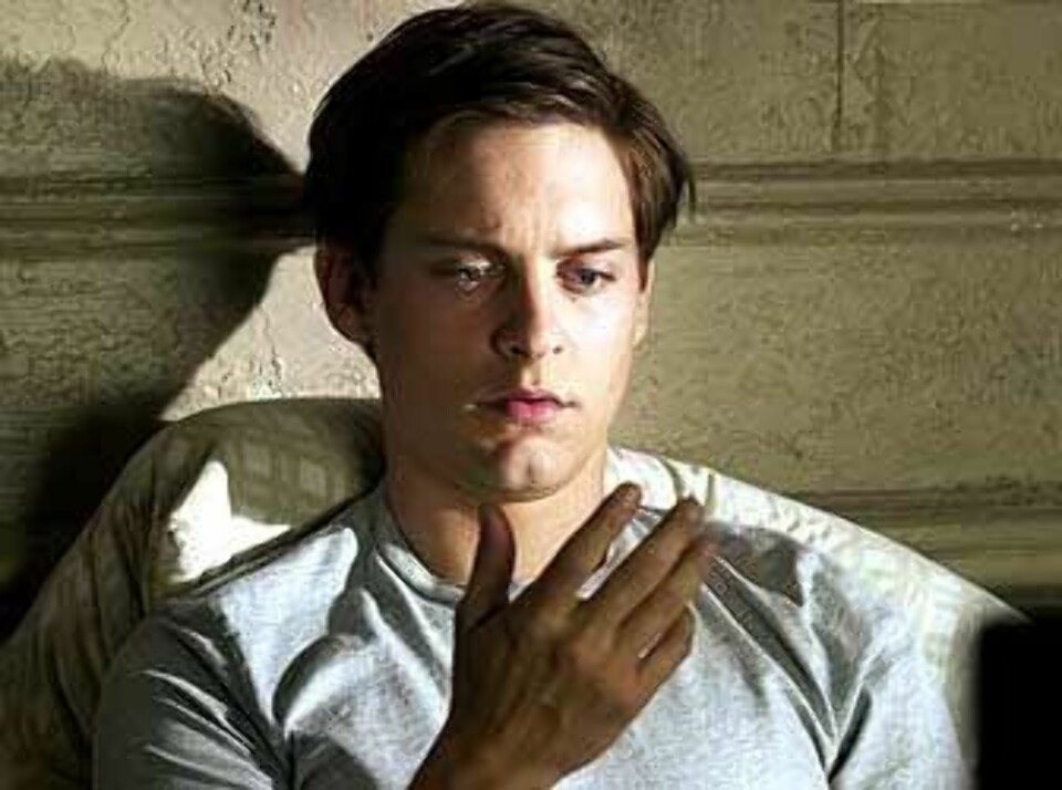 KJENT ANSIKT: Vi har alle sett Tobey Maguire spille rollen som superhelt. Foto: Spider Man 2