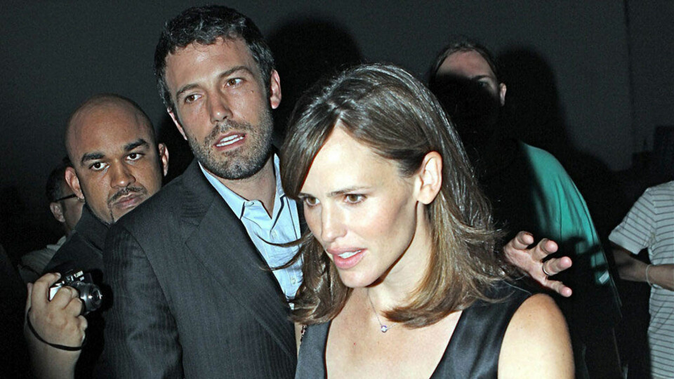 LYKKEN BRAST: Ben Affleck og Jennifer Garner hadde ti års bryllupsdag mandag. Tirsdag kommer nyheten om skilsmissen.