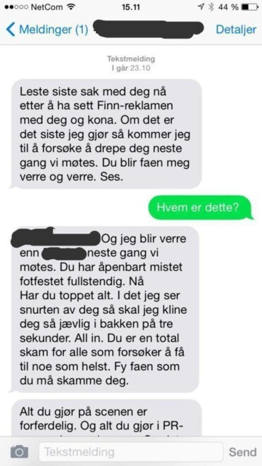 – Drapstruet av komiker-kollega