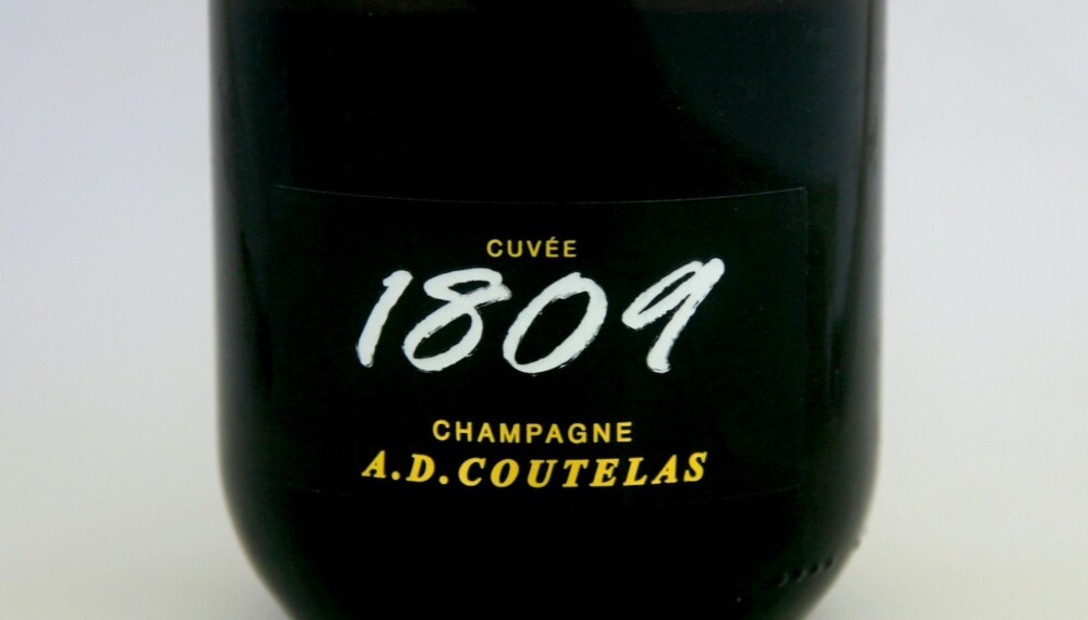 GODT KJØP: A. D. Coutelas Cuvée 1809. Foto: Arnie Stalheim