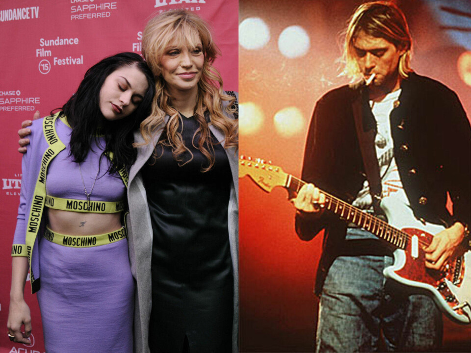 Kurt Cobains enke Courtney Love og datteren Frances Bean Cobain forsøker nå å stoppe de hittil ikke offentliggjorte åstedsbildene som kan bevise at Nirvanas frontfigur ble drept.