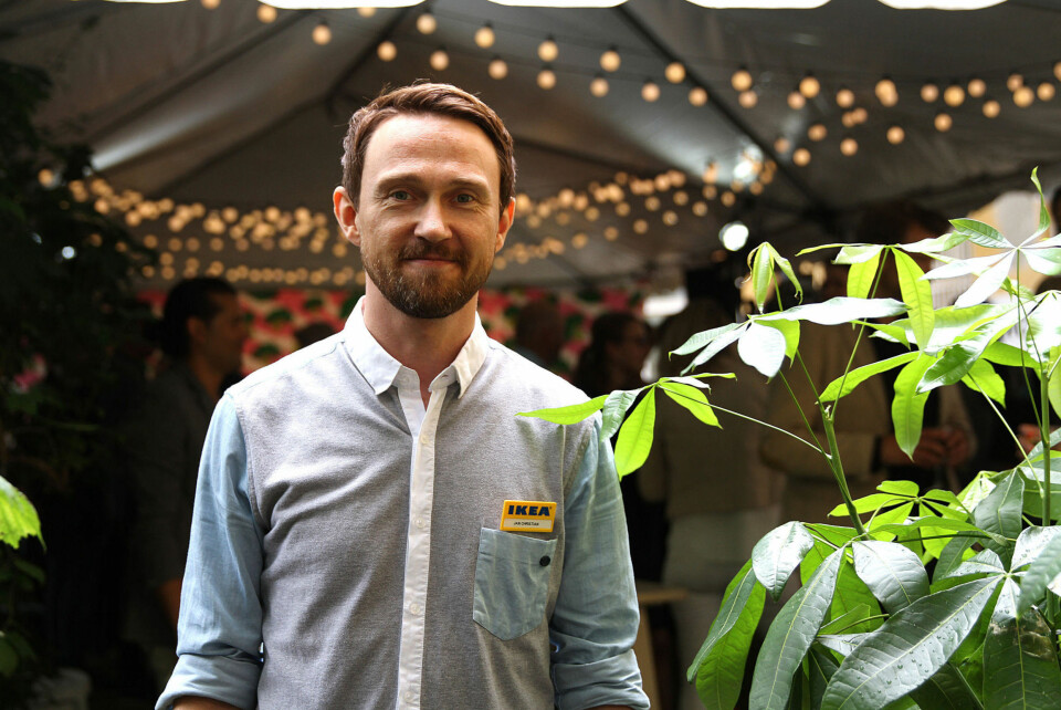 Kommunikasjonssjef i IKEA, Jan Christian Thommesen, forteller at tanken bak «pop-up»-restauranten IKEA ÄTBAR er at den skal bidra til at folk kaster mindre mat i hverdagen.