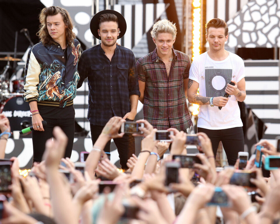 Harry Styles, Liam Payne, Niall Horan og Louis Tomlinson i One Direction tar en pause fra bandet for å satse på egne solokarrierer.