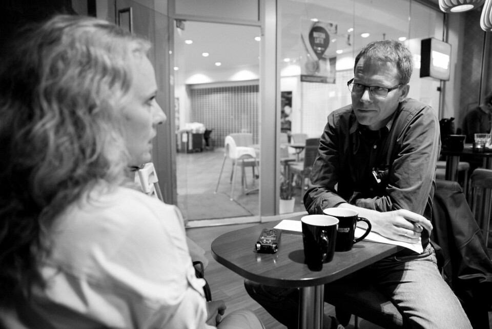 SKOLEBYRÅD PÅ VENT: Nettavisens Trond Lepperød møter Anniken Hauglie i Det store intervjuet.