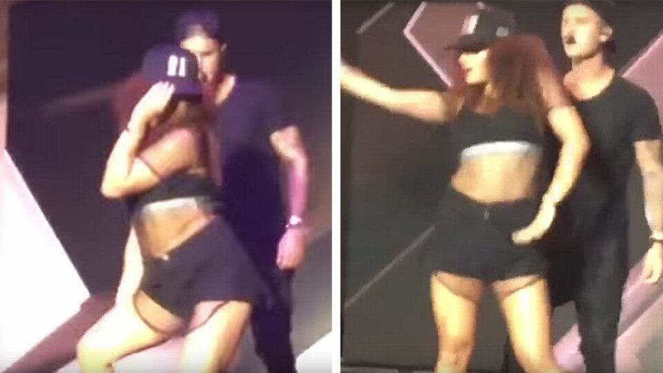 Her danser norske Mona med Justin Bieber