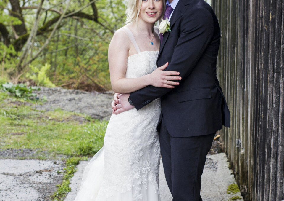 GIFT: - Hun var kjempeskjønn. Alt virker neste litt for bra, sa Paul om sitt første møte med Hannah, da de også giftet seg.