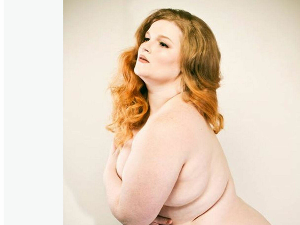 MODELL: Lady Scarlett har jobbet som modell, men sier at det ikke er hennes vanlige jobb.