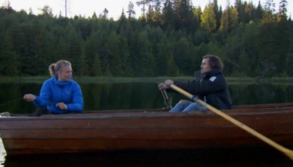 FARMEN: Det var en god tone mellom Marte og Mads inne på gården.