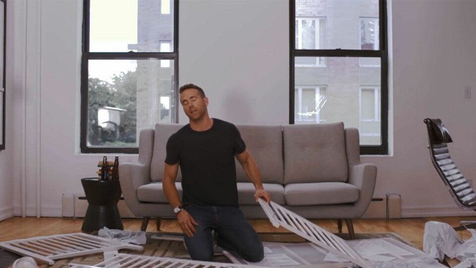 Noen som kjenner seg igjen i Ryan Reynolds IKEA-problematikk?