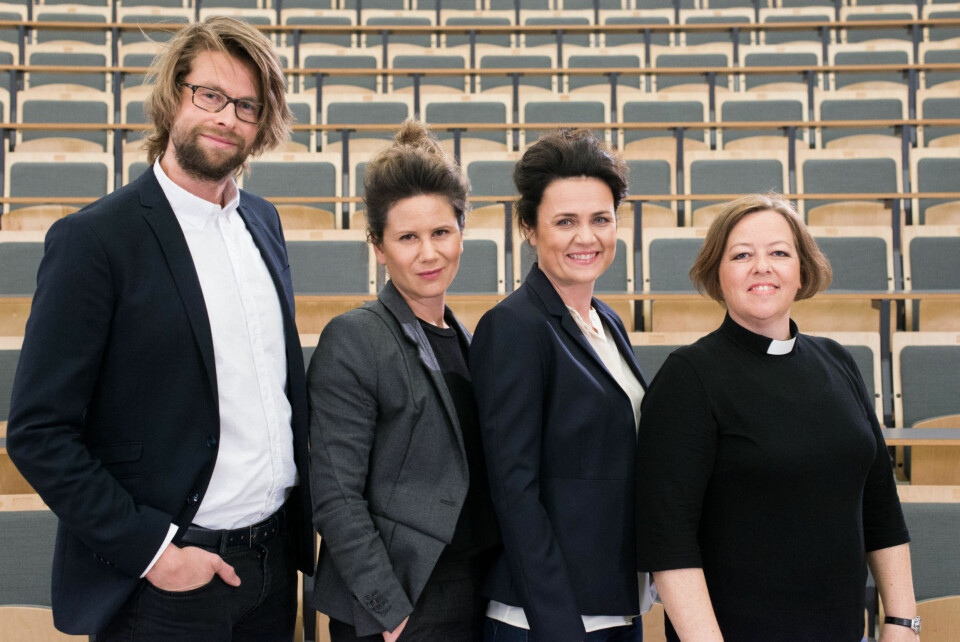 EKSPERTPANELET: Per-Magnus Thompson, Charlotte Bik Bandlien, Catrin Sagen og Elisabeth Eriksen.