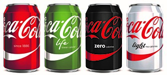 Coca-Cola Zero blir stadig mer populært.