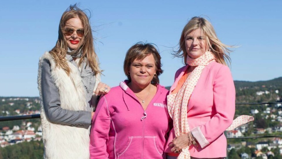 SKUFFET: Tromsøværingen Heidi Bergfald sier hun trodde det skulle bli en fin opplevelse å delta i programmet til den britiske moteduoen Trinny og Susannah. Det ble det ikke. Hun beskriver makoveren som en stor skuffelse. Foto: TV Norge