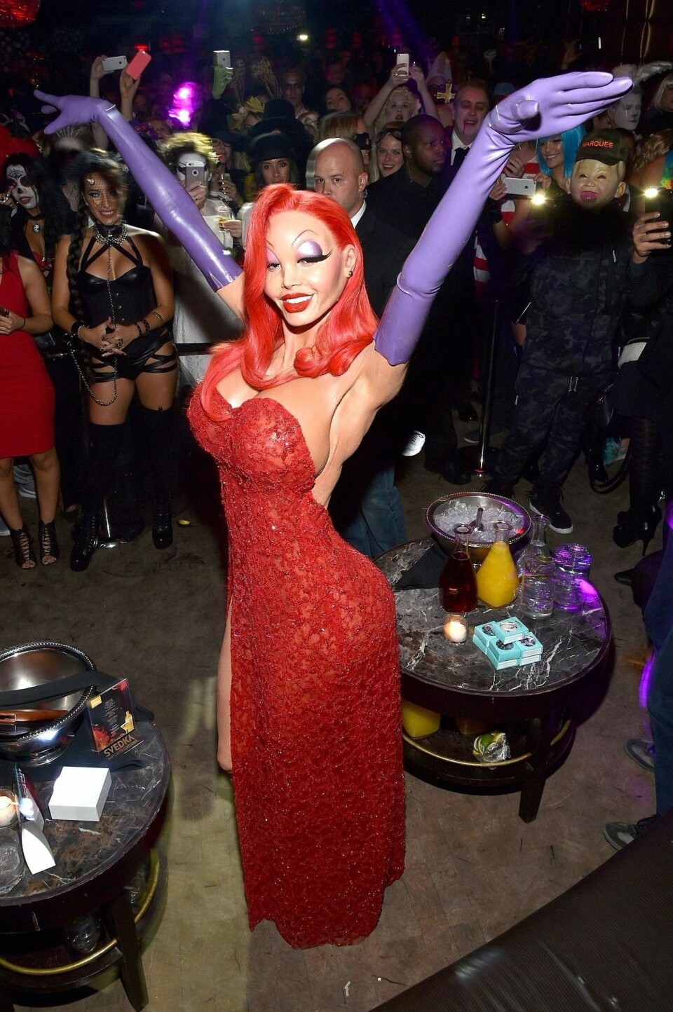 Heidi Klum imponerte alle med Jessica Rabbit-kostymet sitt