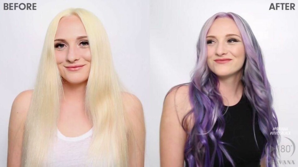 Sophie Elise gikk for trendy havfruehår