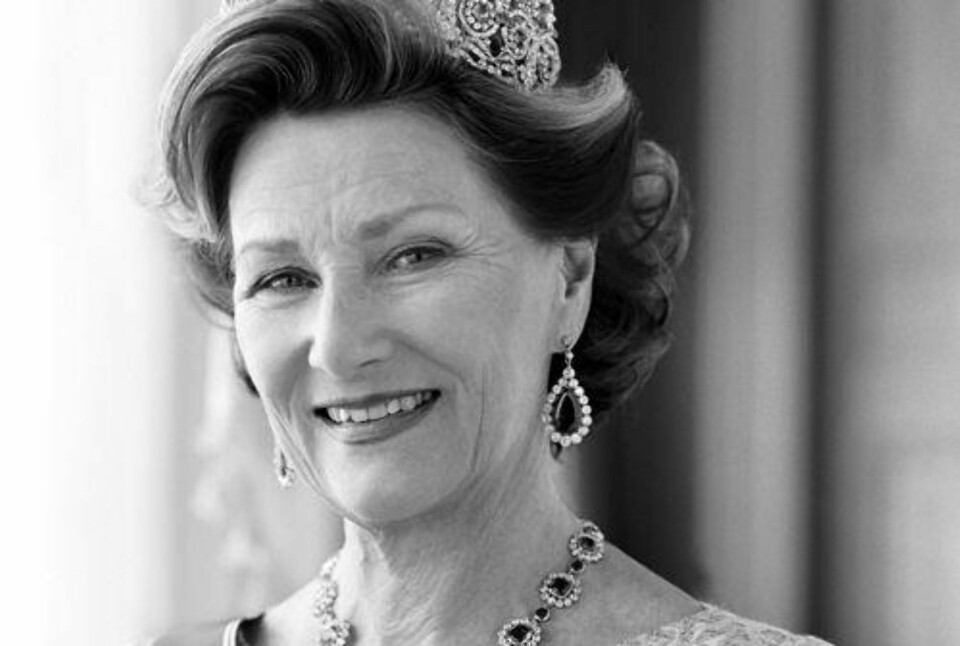 NUMMER SEKS: Dronning Sonja