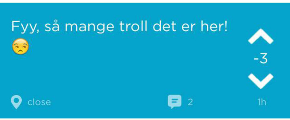 JODEL-APPEN er blitt brukt til både oppfordring til slagsmålog mobbing i Drammen, skriver Drammens Tidende.