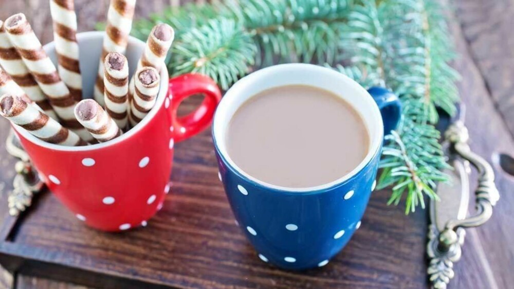 Kakao på kafe med venninner før julen setter inn er en fin juletradisjon.