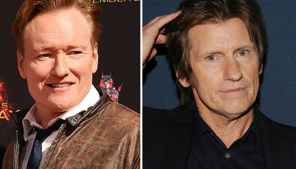 TREMENNINGER: Denis Leary valgte skuespill. Conan O'Brien talkshowet.
