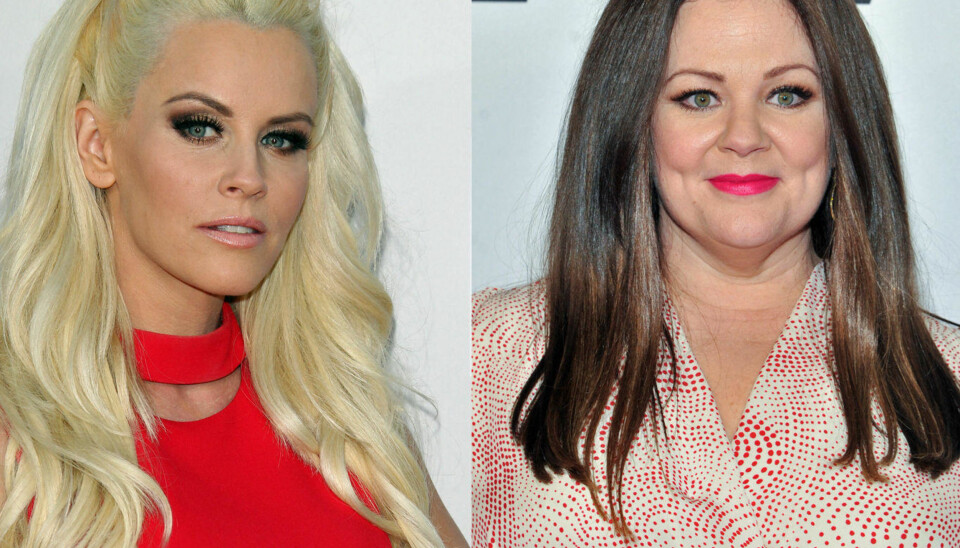 VOKSTE OPP NÆR HVERANDRE: Jenny og Melissa McCarthy.