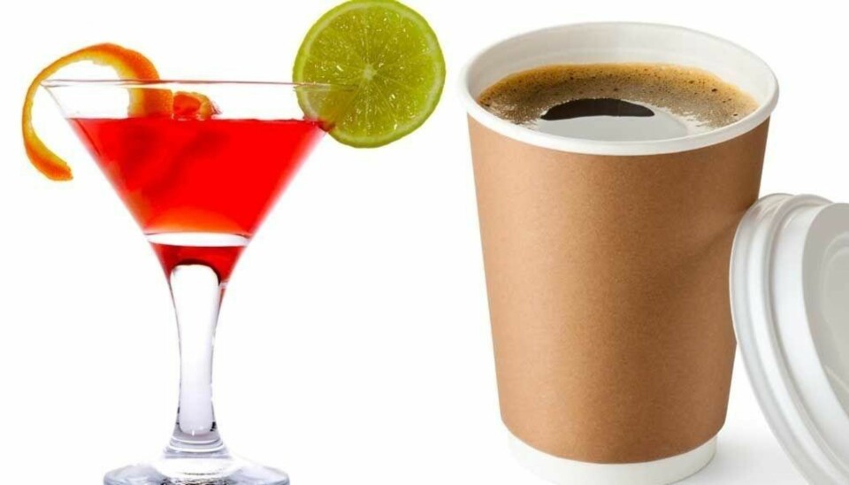 KUTTET UT: Tobias opplevde store forskjeller da han bestemte seg for å kutte ut kaffe og alkohol.