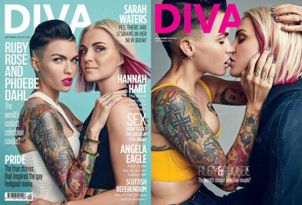 COVER: Paret har blant annet stilt opp på magasincover sammen.