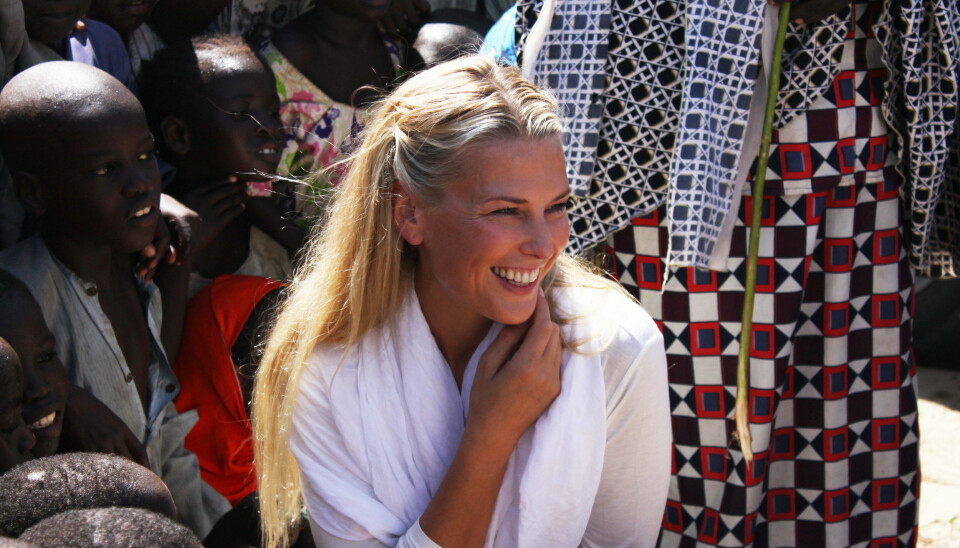 VIBEKE KLEMETSEN er UNICEF-fadder og har vært med organisasjonen til Nigeria.