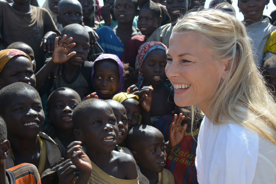 VIBEKE KLEMETSEN er UNICEF-fadder og har vært med organisasjonen til Nigeria.